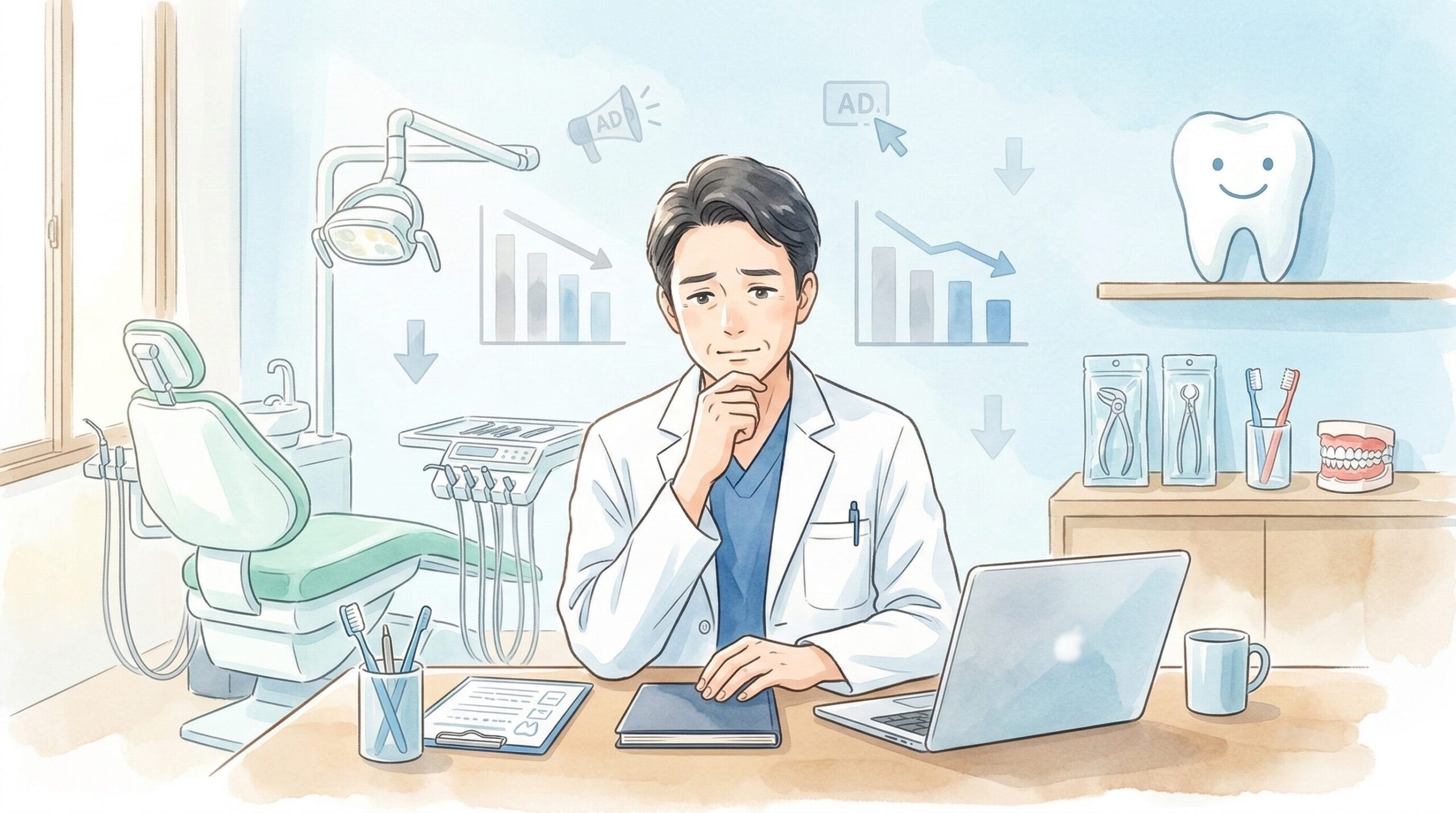 歯科医院のWeb広告が失敗する5つの原因